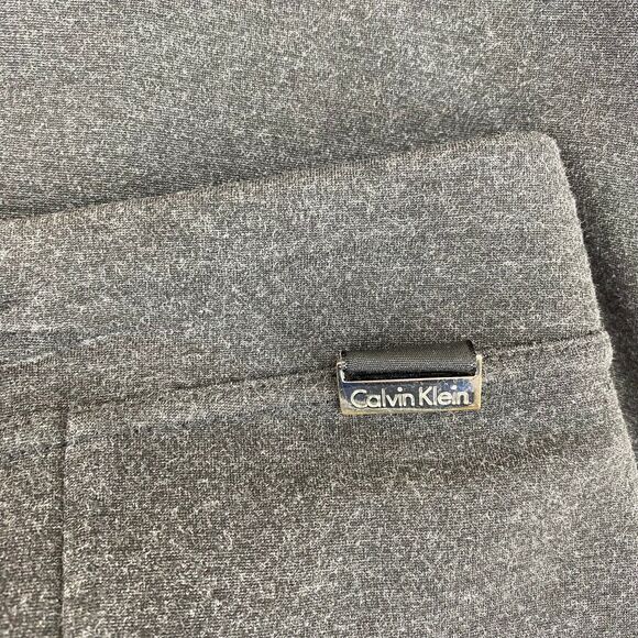 Calvin Klein Womens Power Stretch Seamed Compression Legging Sz MD Charcoal Gray - Picture 5 of 8